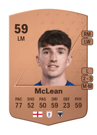 Ryan McLean Common 59 OVR