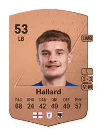 Josh Hallard Common 53 OVR