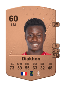 Mamadou Diakhon Common 60 OVR