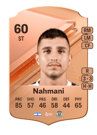 Stav Nahmani Rare 60 OVR