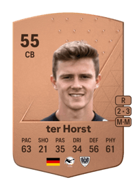 Jano ter Horst Common 55 OVR