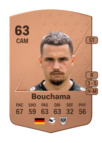 Yassine Bouchama Common 63 OVR