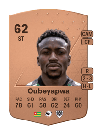 Shaibou Oubeyapwa Common 62 OVR