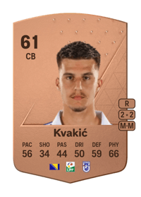 Amar Kvakić Common 61 OVR