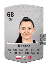 Weronika Kaczor Common 68 OVR