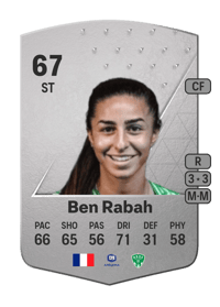 Cyrine Ben Rabah Common 67 OVR