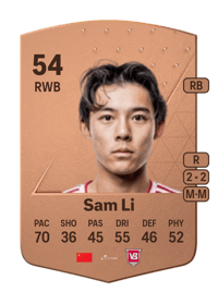 Sam Li Common 54 OVR