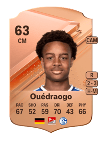 Assan Ouédraogo Rare 63 OVR