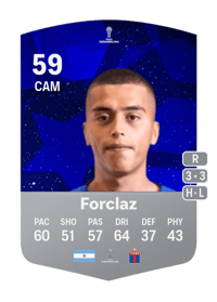 Ezequiel Forclaz CONMEBOL Sudamericana 59 OVR