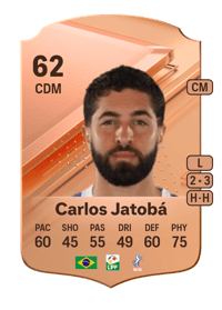 Carlos Jatobá Rare 62 OVR