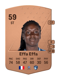 Chancelle Effa Effa Common 59 OVR