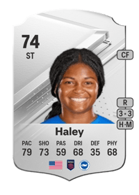 Madison Haley Rare 74 OVR