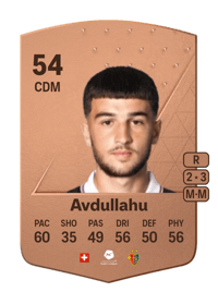 Leon Avdullahu Common 54 OVR