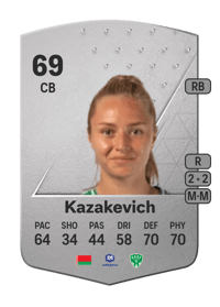Viktoria Kazakevich Common 69 OVR