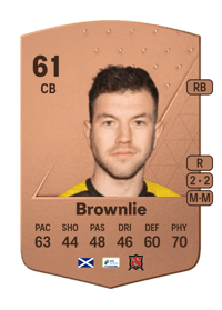Darren Brownlie Common 61 OVR