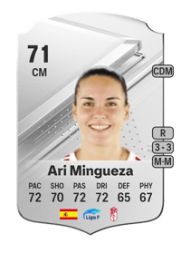 Ari Mingueza Rare 71 OVR