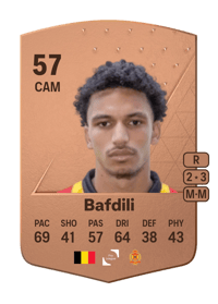 Bilal Bafdili Common 57 OVR
