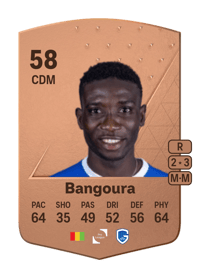Ibrahima Sory Bangoura Common 58 OVR