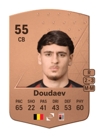 Djovkar Doudaev Common 55 OVR