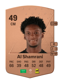 Farha Al Shamrani Common 49 OVR