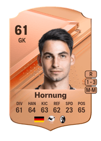 Sebastian Hornung Rare 61 OVR
