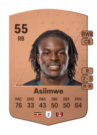 Nathan Asiimwe Common 55 OVR