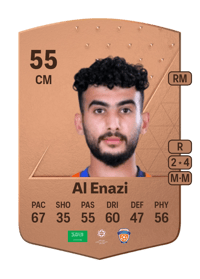 Abdulrahman Al Enazi Common 55 OVR