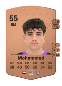 Hazem Mohammed Common 55 OVR