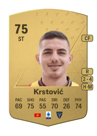 Nikola Krstović Common 75 OVR