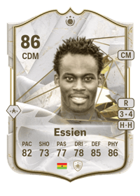 Michaël Essien Icon 86 OVR