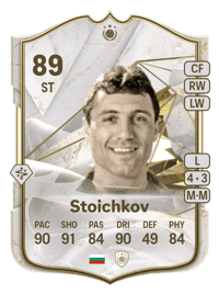 Hristo Stoichkov Icon 89 OVR