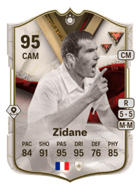 Zinedine Zidane Ultimate Dynasties ICON 95 OVR