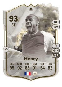 Thierry Henry Thunderstruck ICON 93 OVR