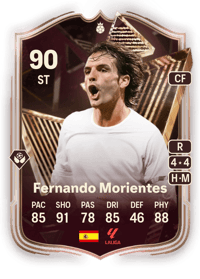 Fernando Morientes Triple Threat Heroes 90 OVR
