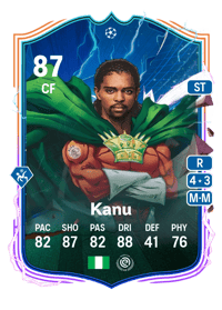 Nwankwo Kanu UEFA Heroes (Mens) 87 OVR
