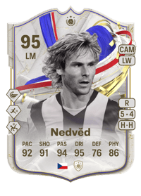 Pavel Nedvěd Greats of the Game Icon 95 OVR