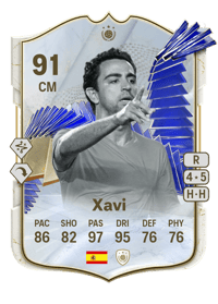 Xavi TOTY ICON 91 OVR