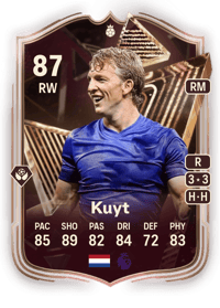 Dirk Kuyt Triple Threat Heroes 87 OVR
