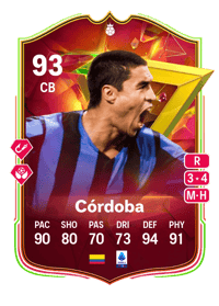 Iván Córdoba GOLAZO Hero 93 OVR