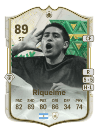 Juan Román Riquelme Winter Wildcards ICON 89 OVR