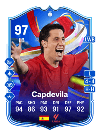 Capdevila Greats of the Game Hero 97 OVR