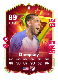 Clint Dempsey GOLAZO Hero 89 OVR