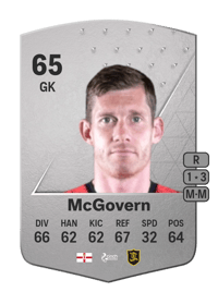 Michael McGovern Common 65 OVR