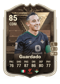 Andrés Guardado Centurions 85 OVR