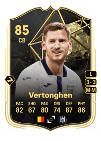 Jan Vertonghen Team of the Week 85 OVR
