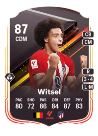 Axel Witsel Storyline 87 OVR