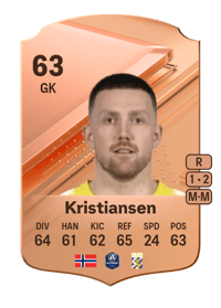Anders Kristiansen Rare 63 OVR