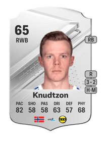 Erling Knudtzon Rare 65 OVR