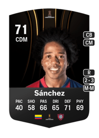 Carlos Alberto Sánchez CONMEBOL Libertadores 71 OVR