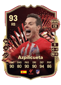 Azpilicueta TOTS Champions 93 OVR
